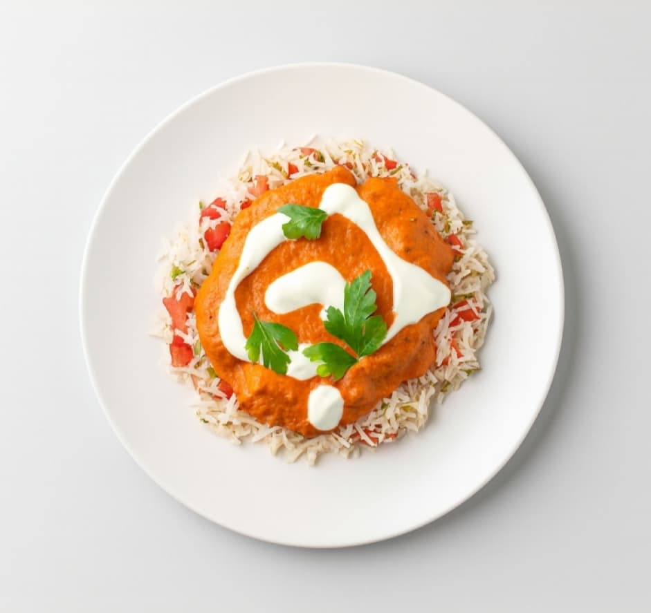 Chef-prepared butter chicken