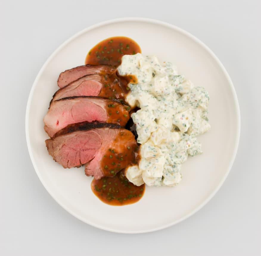 Lamb and Potato Salad