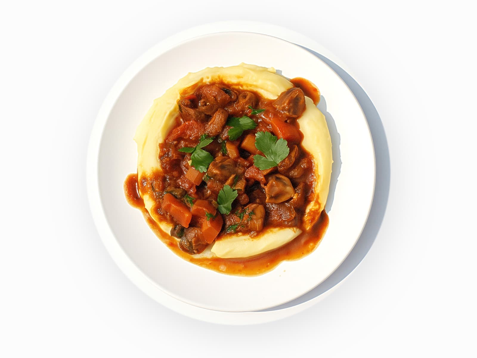 Beef Bourguignon with Mash