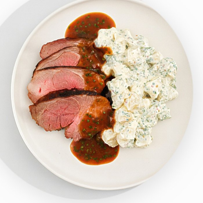 Gourmet2Go lamb and potato salad